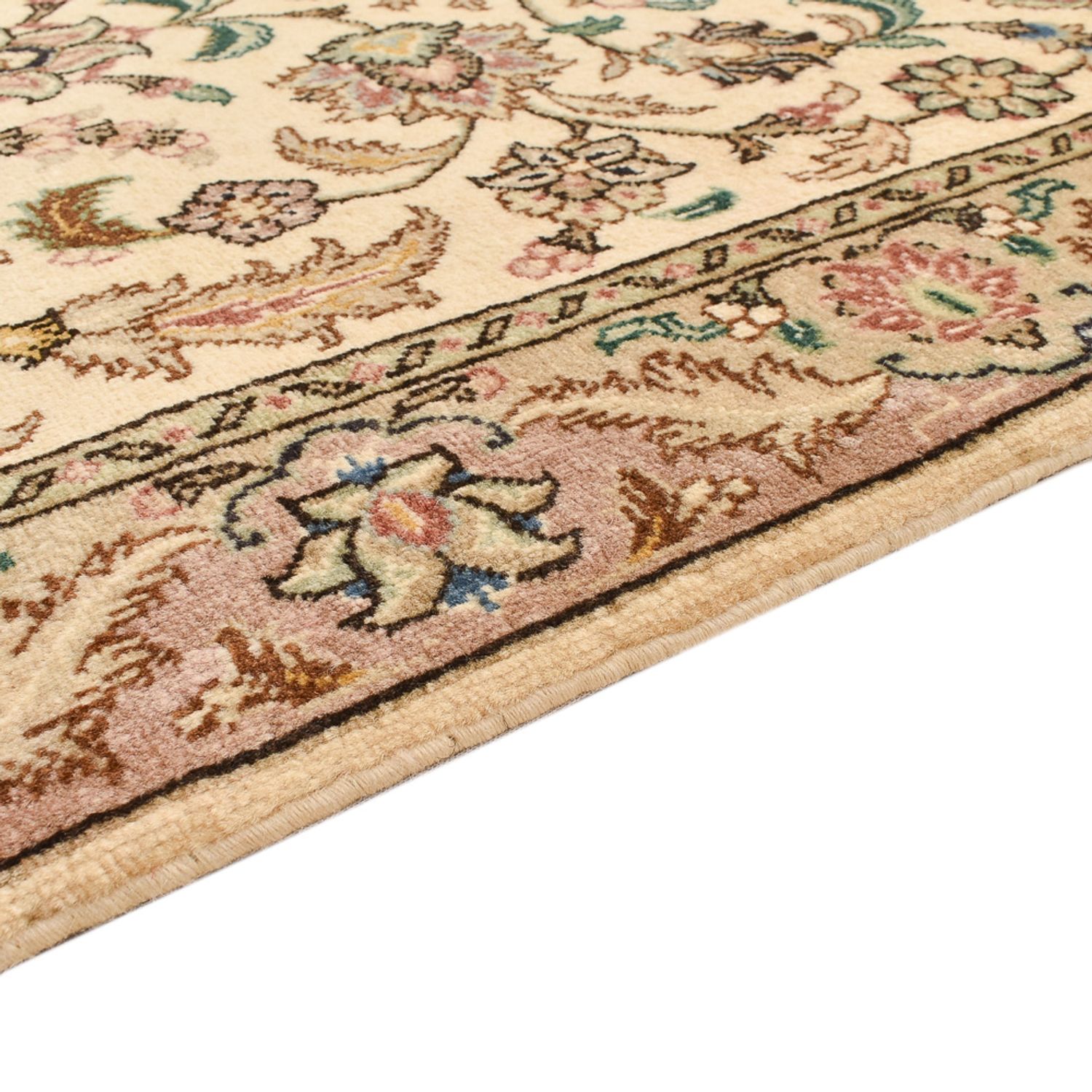 Runner Perser Rug - Tabriz - Royal - 293 x 68 cm - caramel