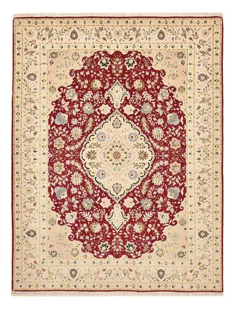 Tappeto Persero - Tabriz - Reale - 210 x 153 cm - rosso