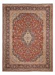 Tappeto Persero - Keshan - Reale - 412 x 303 cm - rosso scuro