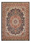 Tapis persan - Ghom - 301 x 221 cm - bleu foncé