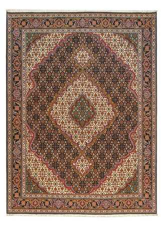 Tapete Persa - Tabriz - Royal - 201 x 150 cm - castanho