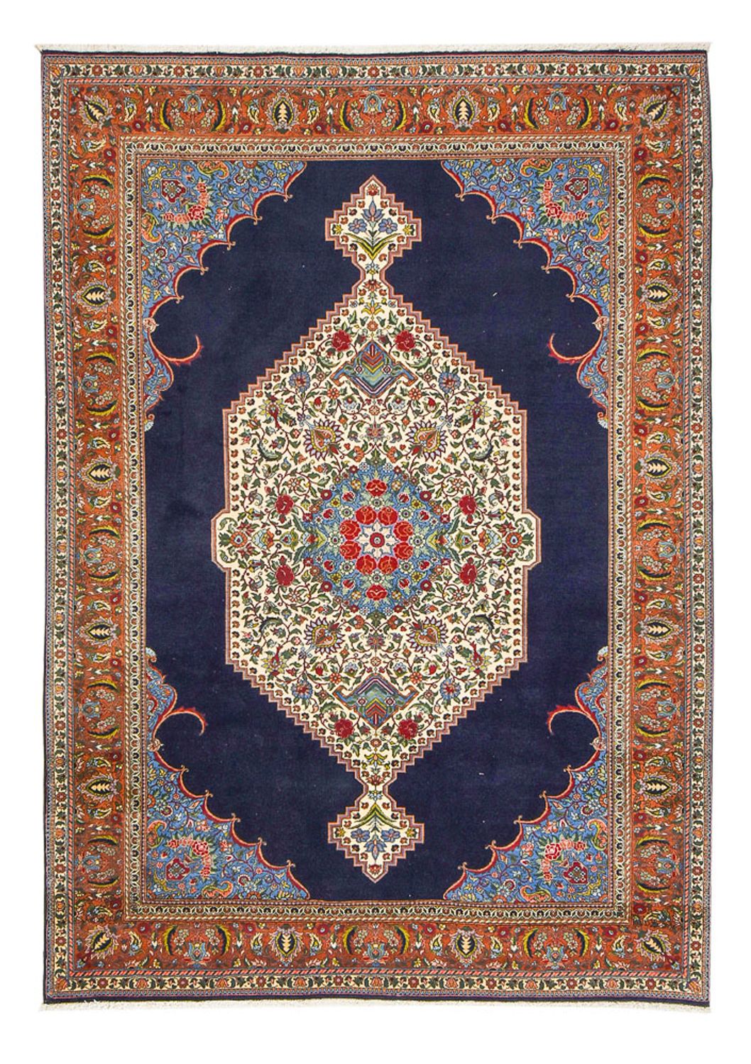 Perzisch Tapijt - Nomadisch - 285 x 202 cm - donkerblauw