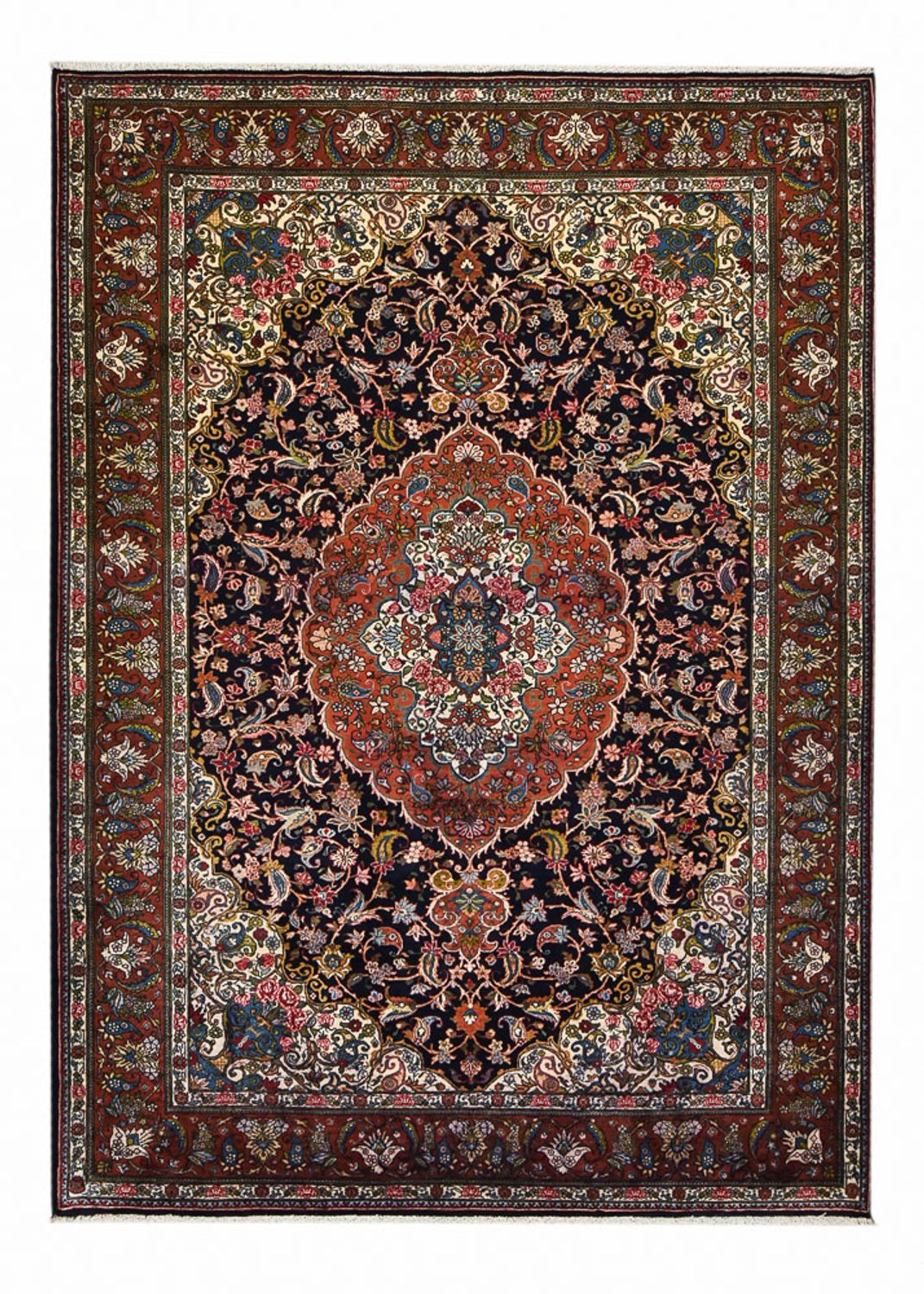 Perser Rug - Nomadic - 289 x 205 cm - brown