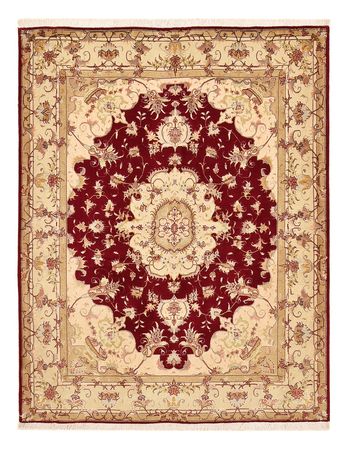 Perzisch tapijt - Tabriz - Royal - 191 x 148 cm - rood