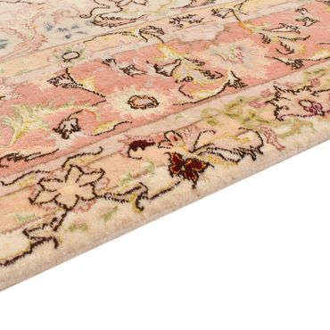 Alfombra Persa - Tabriz - Real - 210 x 153 cm - beige claro