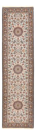 Tapis de couloir Tapis persan - Isfahan - Premium - 313 x 83 cm - rouille