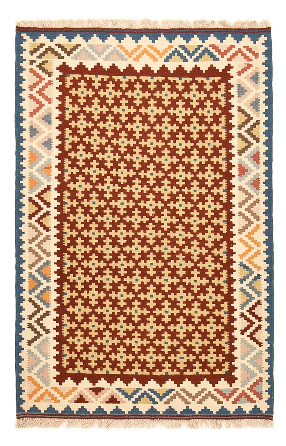 Alfombra Kelim - Oriental - 147 x 98 cm - multicolor