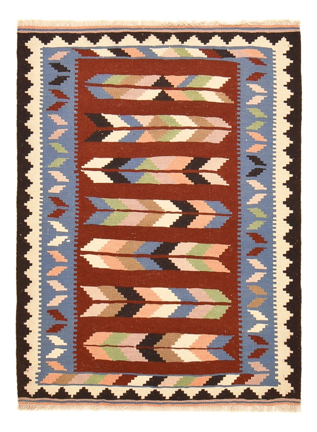 Kelim Rug - Oriental - 142 x 104 cm - multicolored