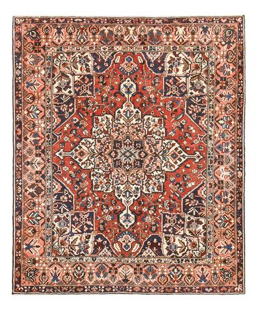 Tapis persan - Nomadic - 375 x 310 cm - rouge