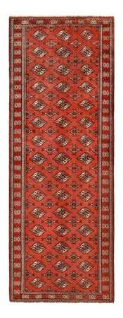 Tapis de couloir Tapis Turkaman - 266 x 97 cm - rouge