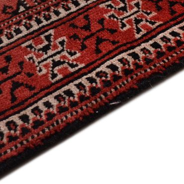 Tapis de couloir Tapis Turkaman - 266 x 97 cm - rouge