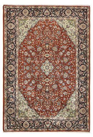 Dywan perski - Isfahan - Premium - 305 x 210 cm - czerwony