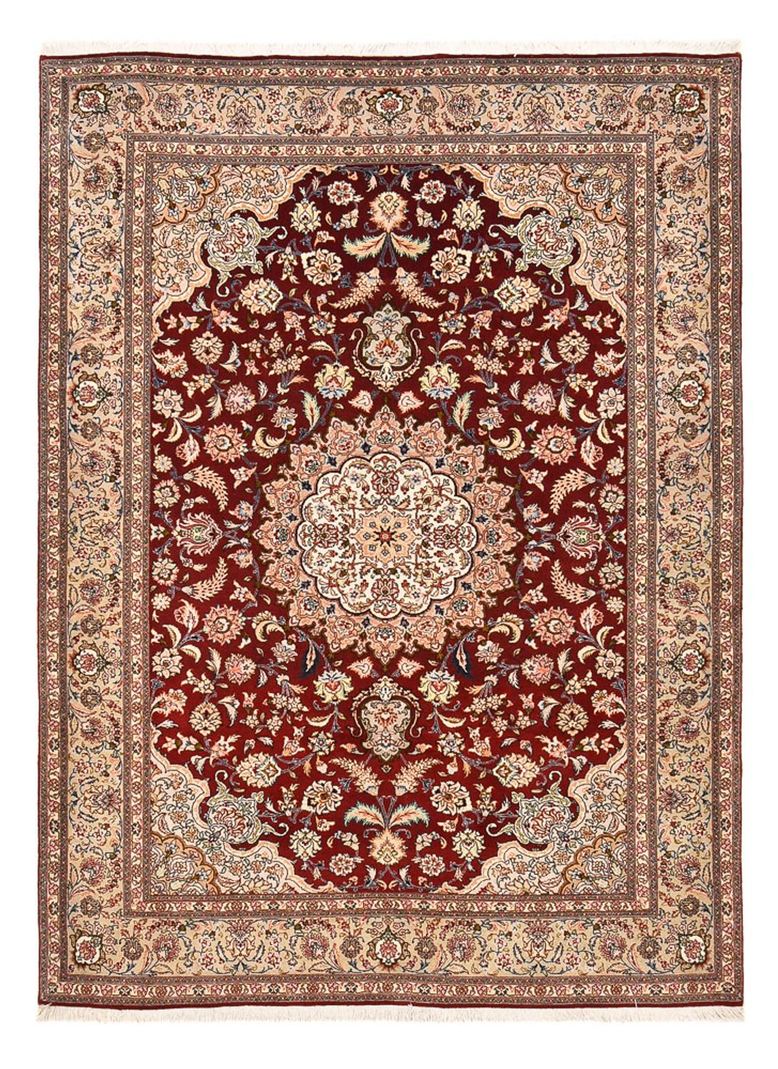 Tapis persan - Tabriz - Royal - 240 x 172 cm - rouge