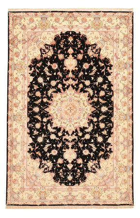 Tapete Persa - Tabriz - Royal - 251 x 165 cm - azul escuro