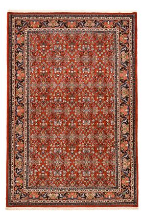 Alfombra persa - Bidjar - 207 x 139 cm - rojo