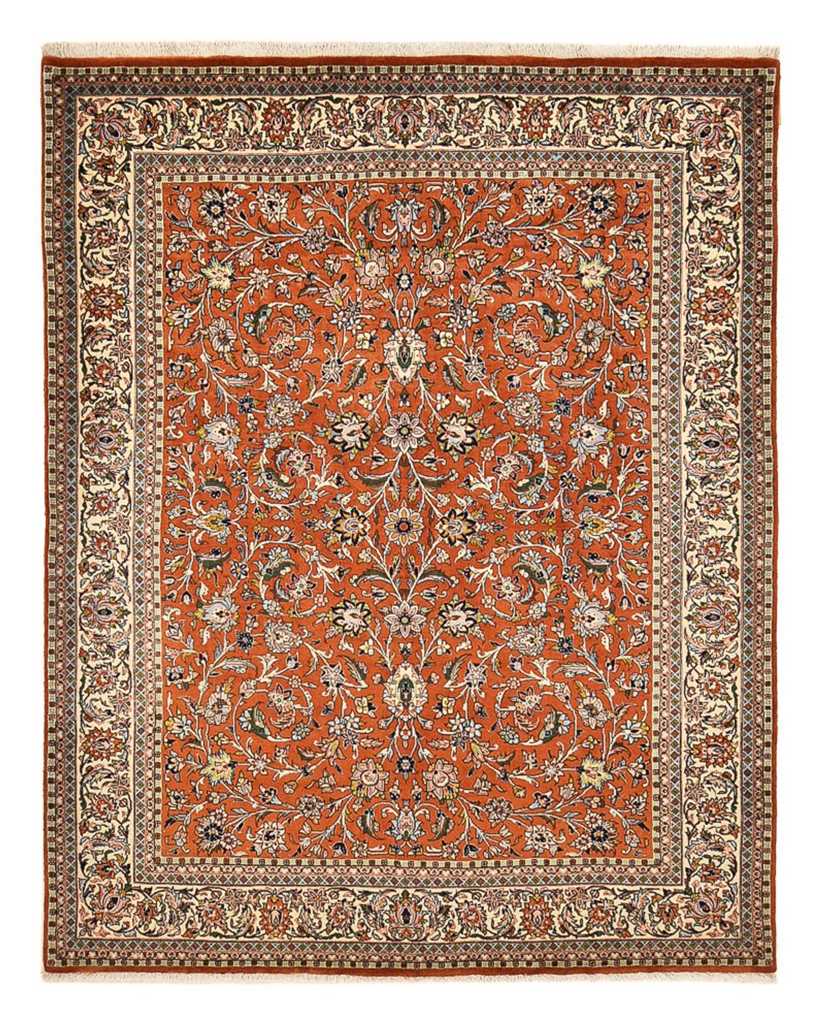 Tapis persan - Classique - 257 x 202 cm - rouge