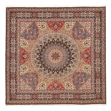 Tapis persan - Tabriz - Premium - 260 x 253 cm - beige foncé