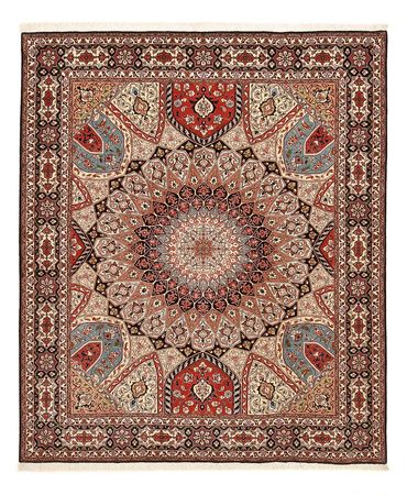 Tapete Persa - Tabriz - Royal - 250 x 202 cm - bege escuro