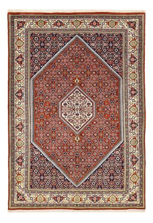 Tapete Persa - Bijar - 203 x 135 cm - ferrugem