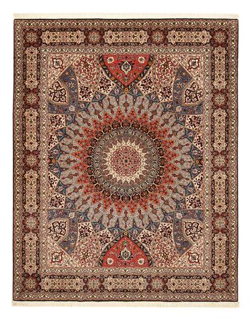 Tappeto Persero - Tabriz - Reale - 255 x 205 cm - beige scuro