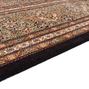 Tappeto Persero - Tabriz - Reale - 250 x 202 cm - marrone scuro