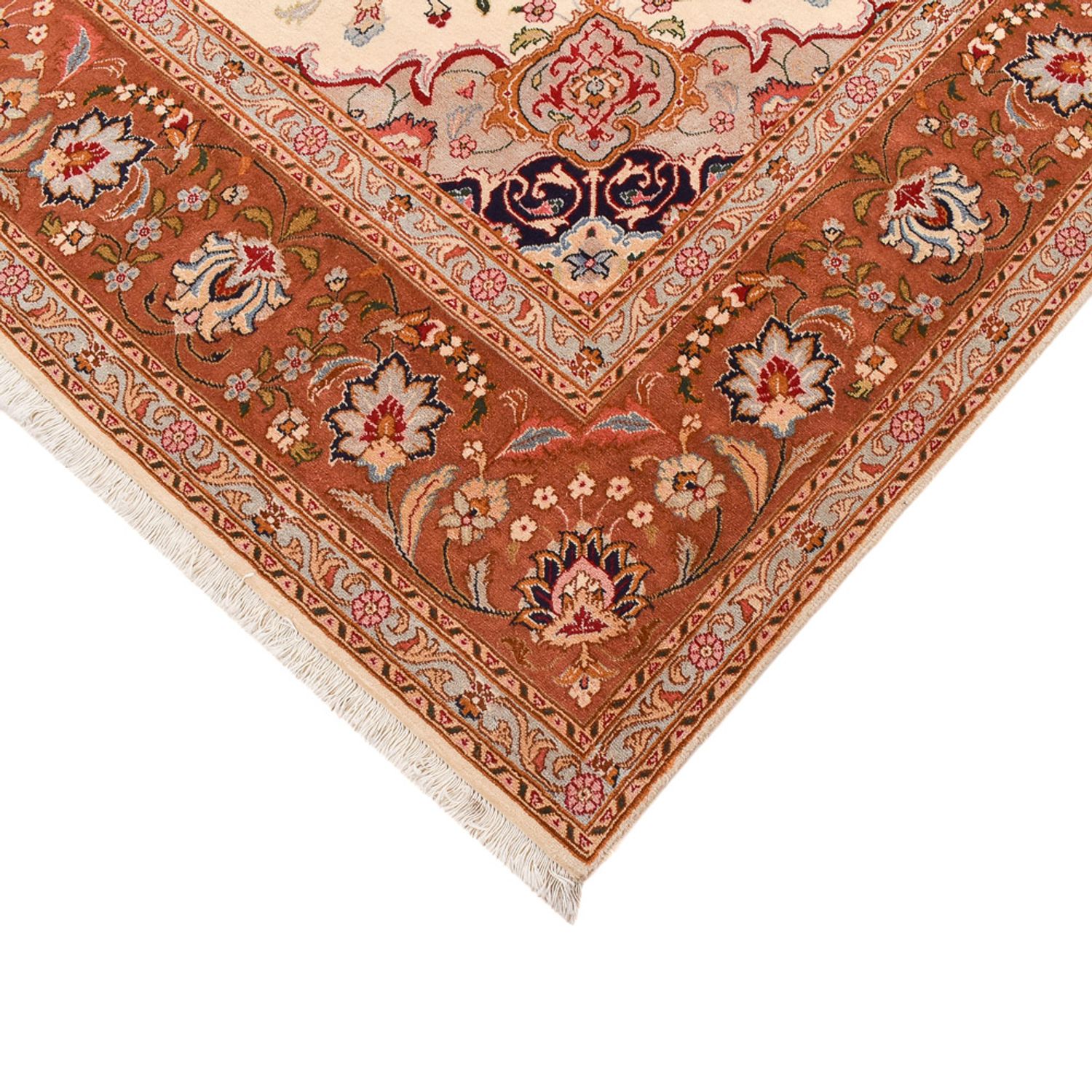 Tapete Persa - Tabriz - Royal - 275 x 250 cm - multicolorido