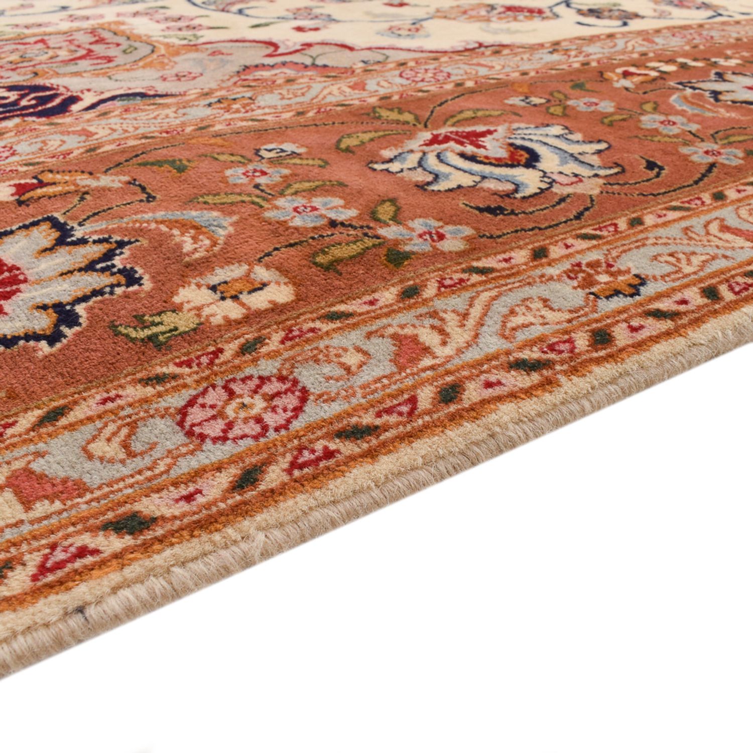 Persisk matta - Tabriz - Royal - 275 x 250 cm - flerfärgad