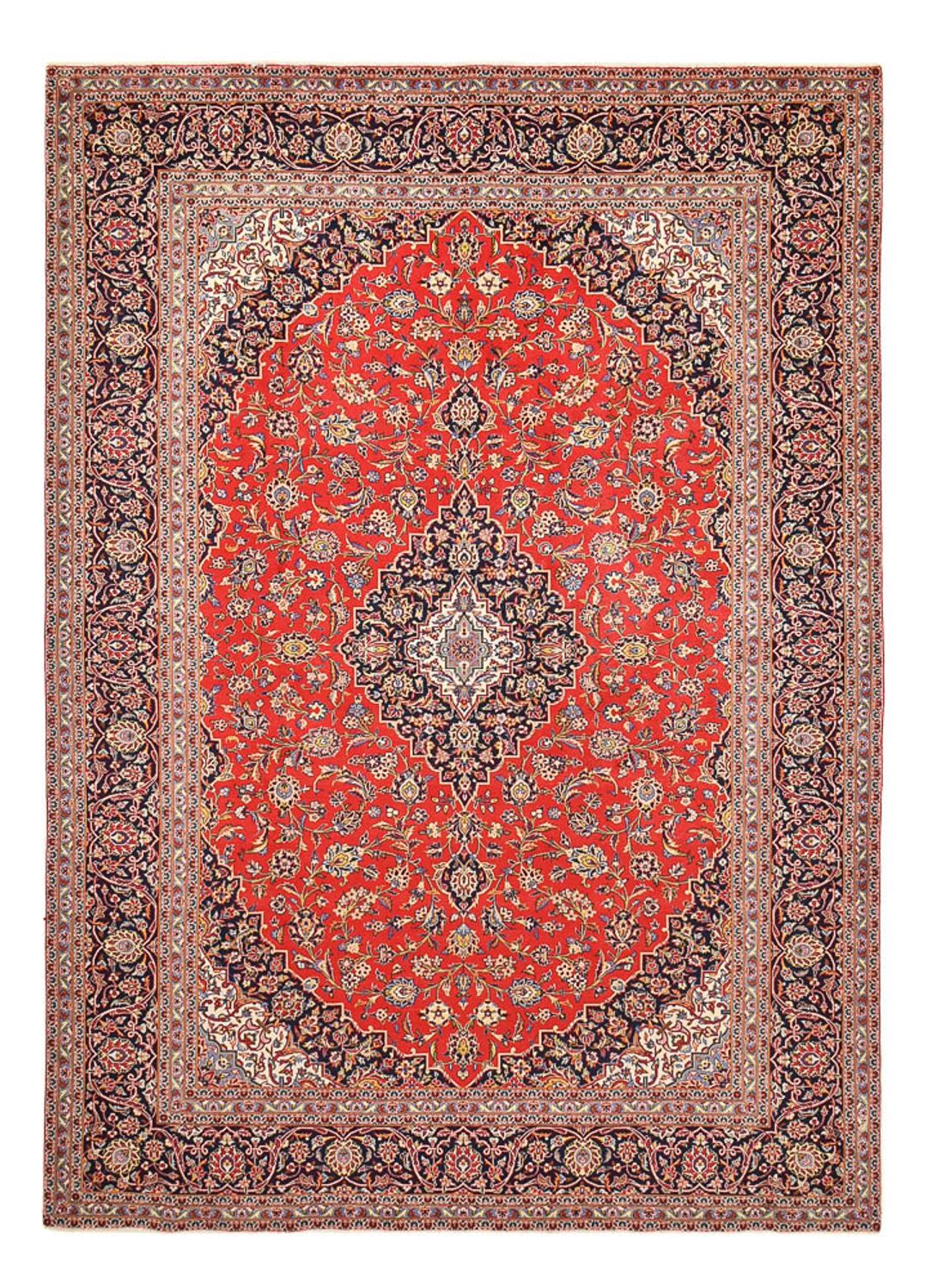 Tappeto Persero - Keshan - 405 x 290 cm - rosso