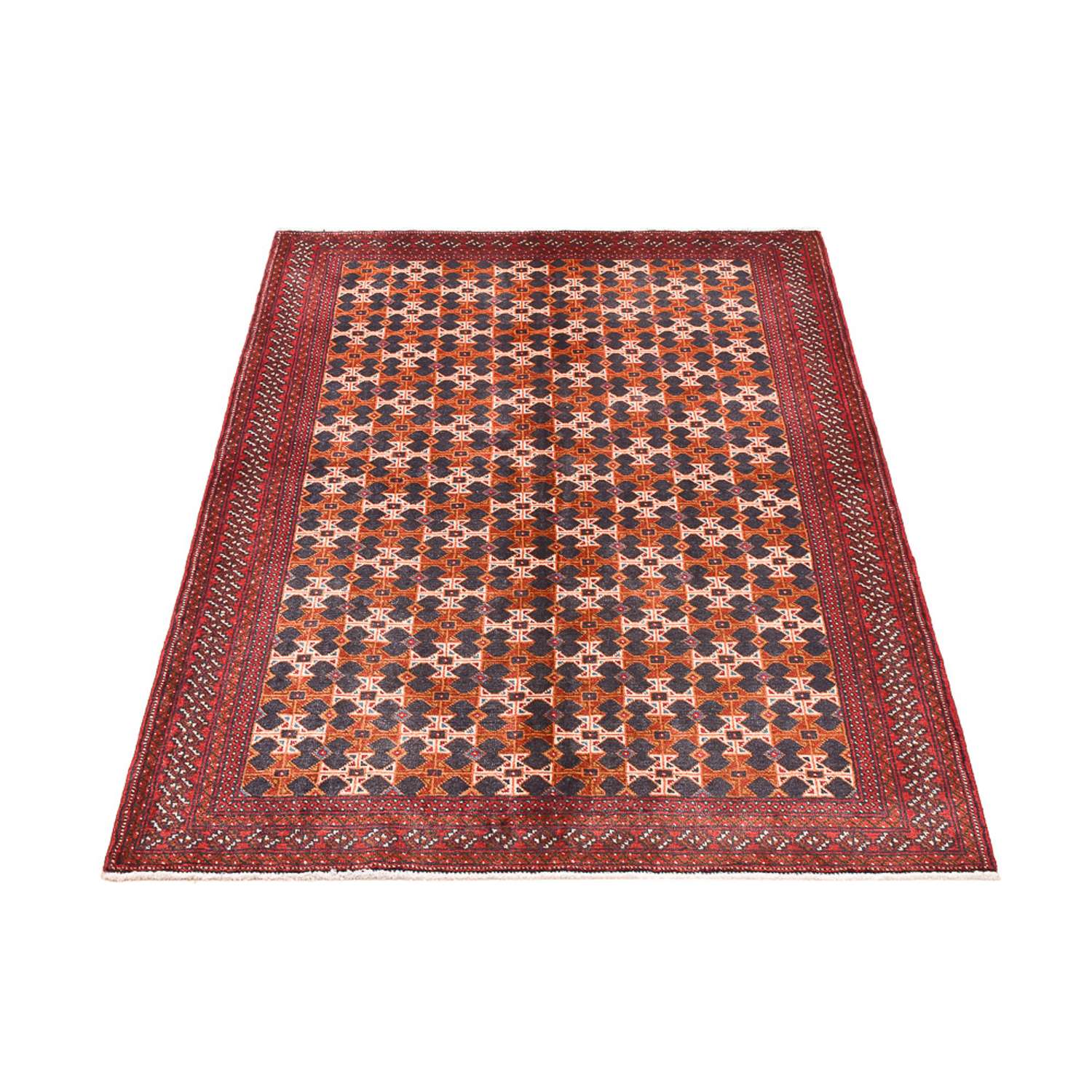 Turkaman Teppich - 177 x 123 cm - rot