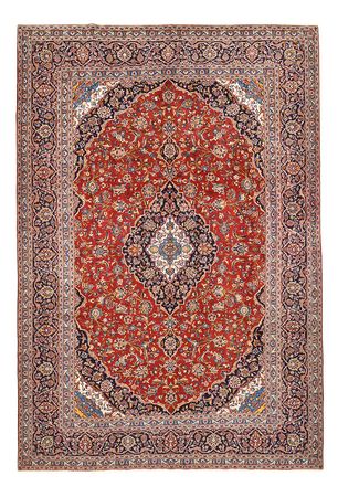 Tapis persan - Keshan - 422 x 290 cm - rouge