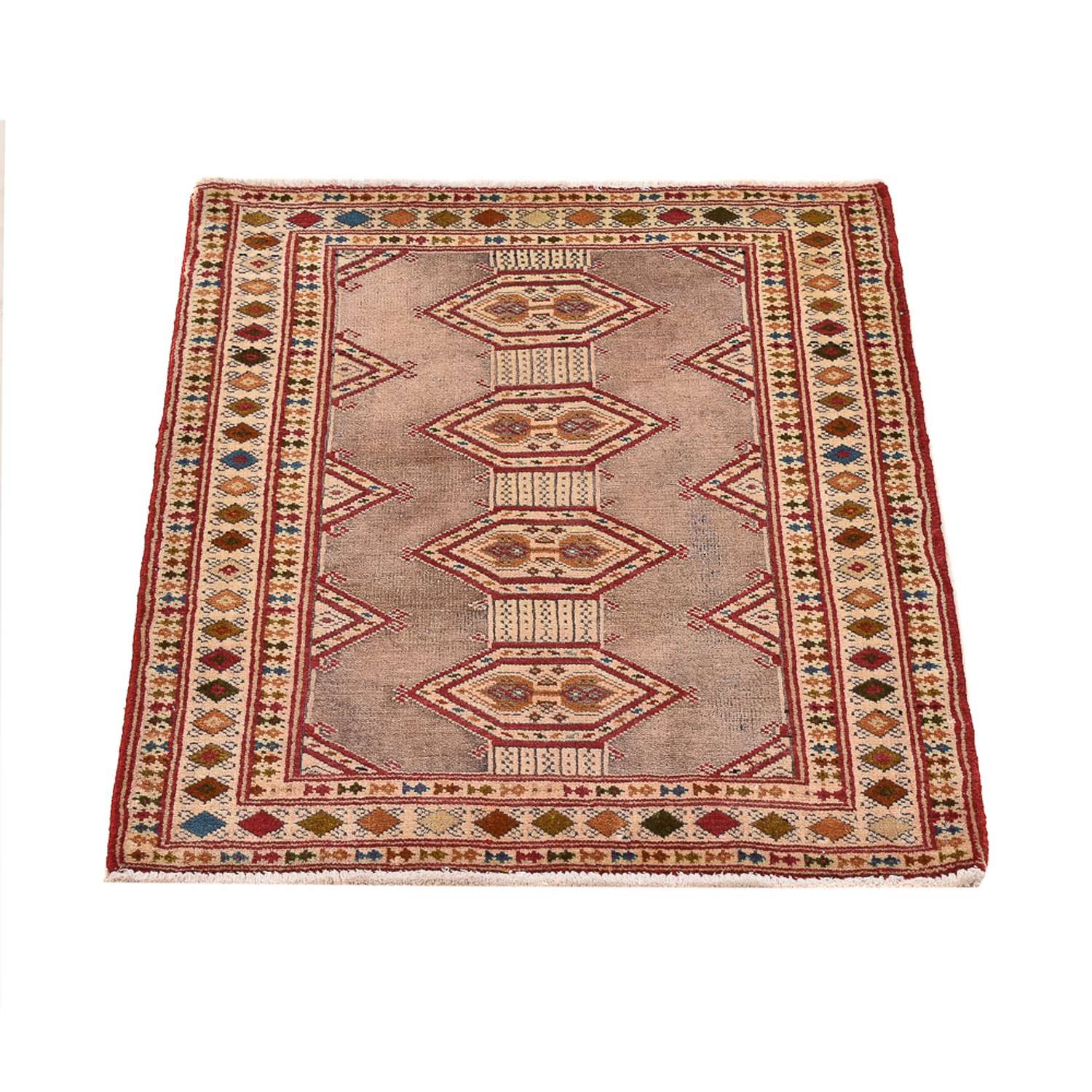 Tapete turquaman - 79 x 64 cm - pink