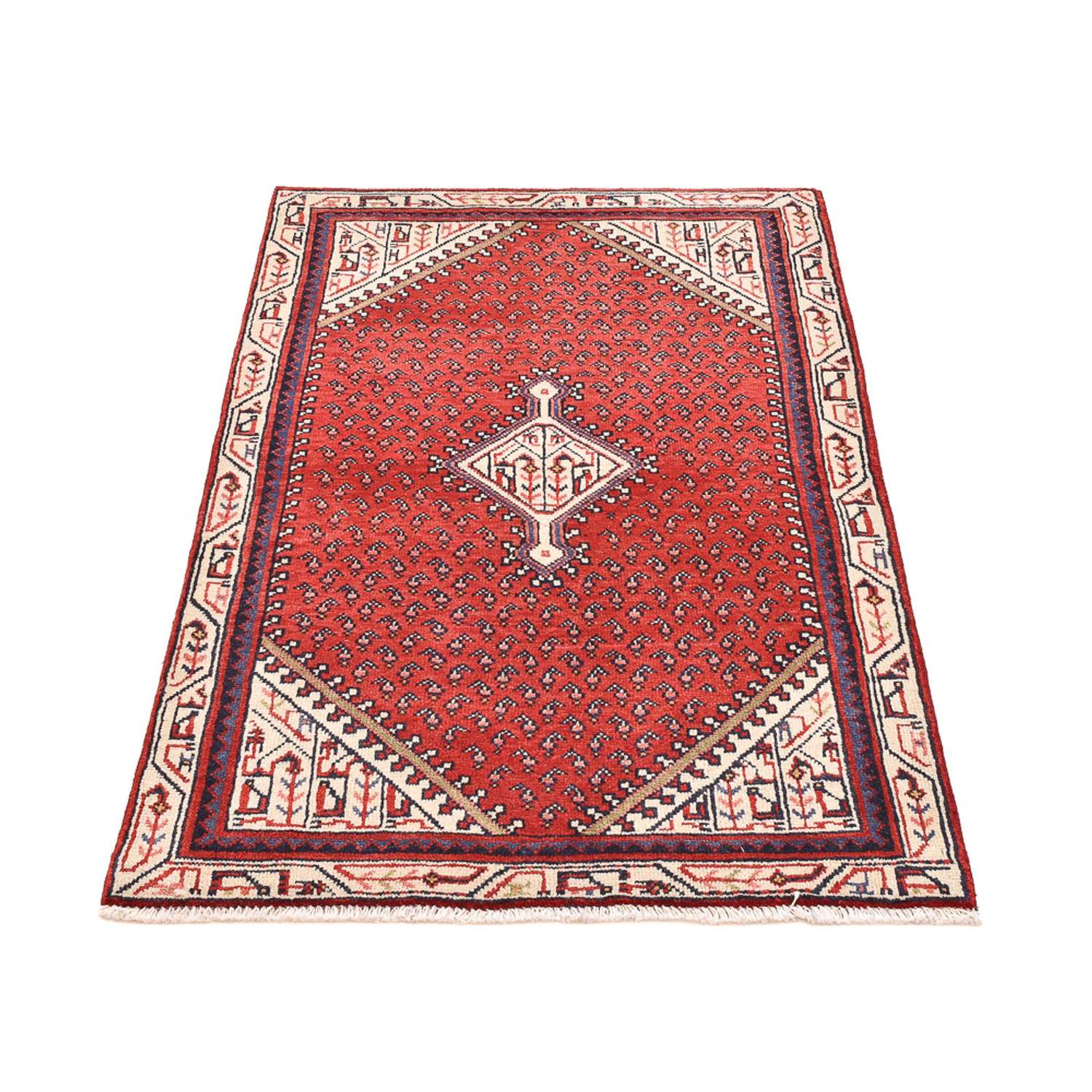 Perzisch tapijt - Mir - 146 x 93 cm - rood