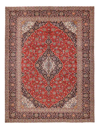 Tapis persan - Keshan - 395 x 297 cm - rouge