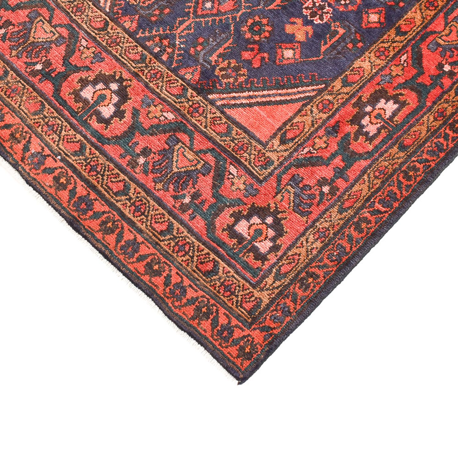 Tapis persan - Nomadic - 190 x 115 cm - rouge clair