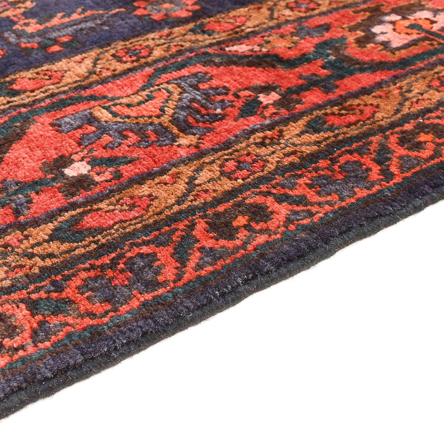 Tapis persan - Nomadic - 190 x 115 cm - rouge clair