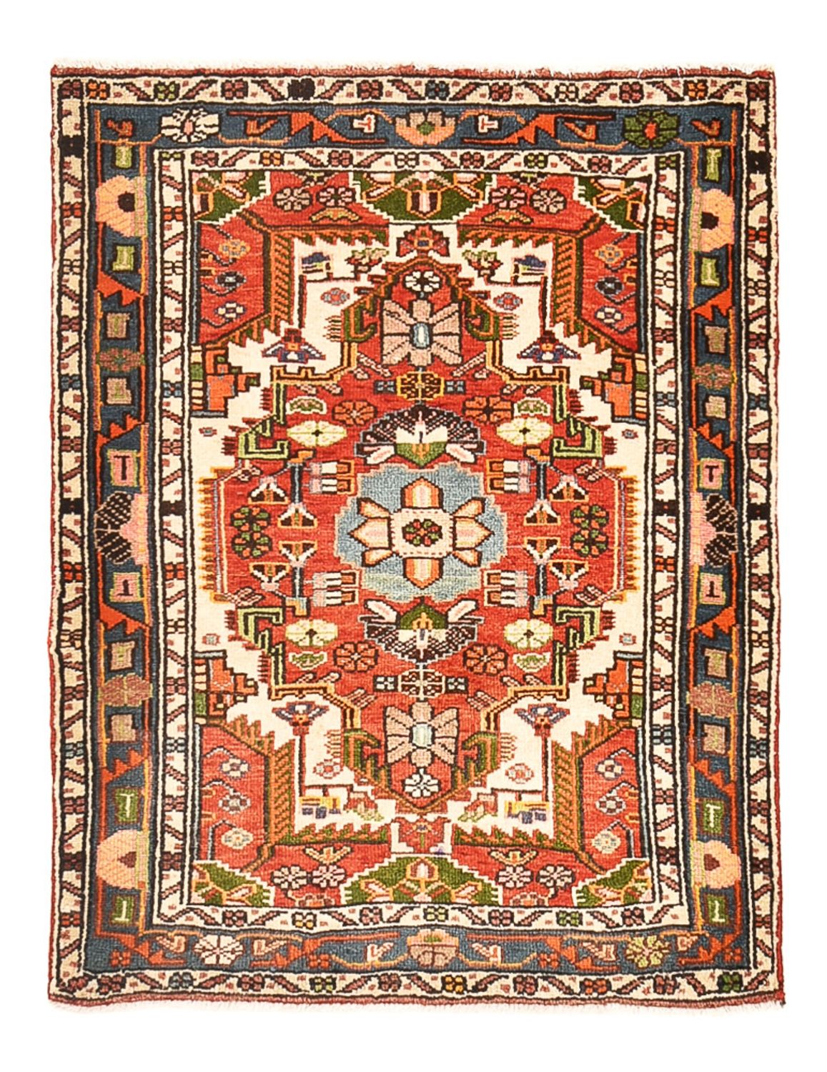 Perser Rug - Nomadic - 118 x 90 cm - multicolored