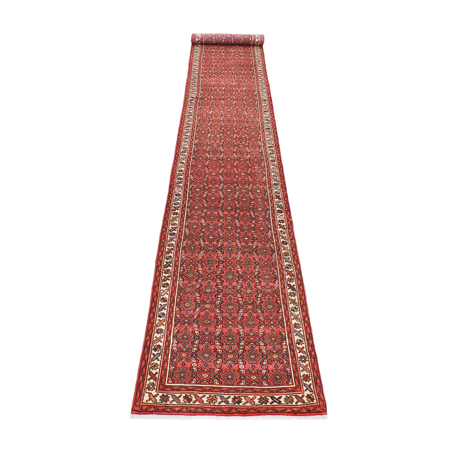 Tapis de couloir Tapis persan - Nomadic - 592 x 76 cm - rouille