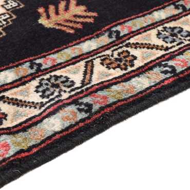 Loper Turkaman tapijt - 187 x 63 cm - donkerblauw