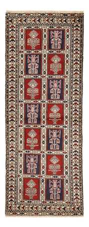 Loper Turkaman tapijt - 190 x 78 cm - veelkleurig