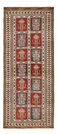 Runner Turkaman Rug - 186 x 76 cm - multicolored