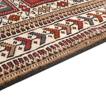 Loper Turkaman tapijt - 186 x 76 cm - veelkleurig