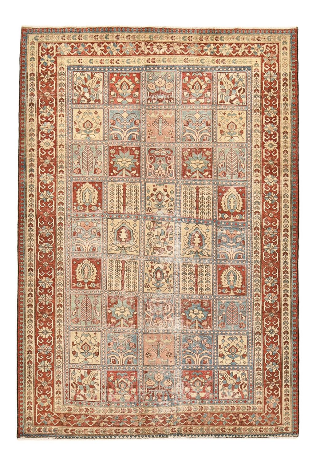 Vintage Rug - 292 x 197 cm - dark beige