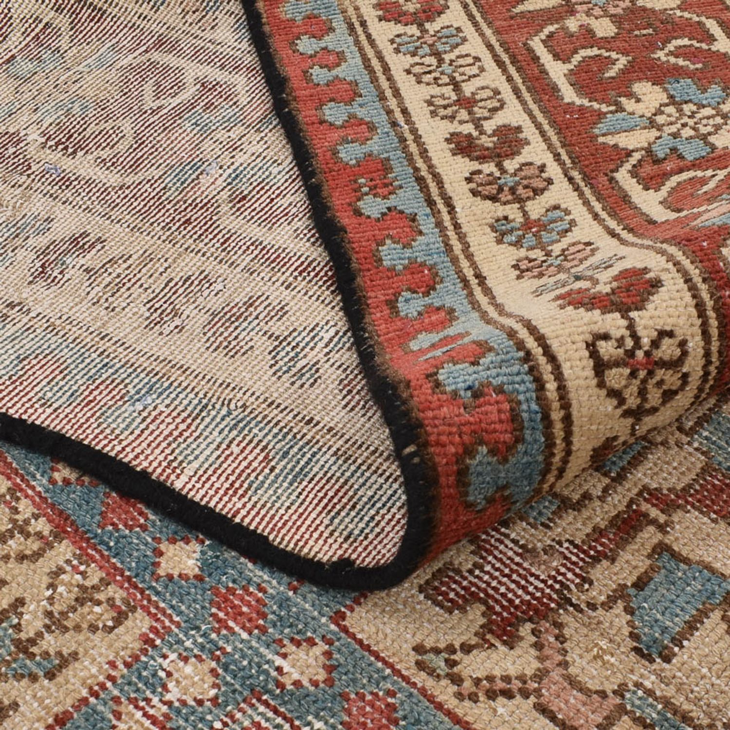 Vintage Rug - 292 x 197 cm - dark beige