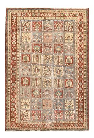 Tappeto vintage - 292 x 197 cm - beige scuro