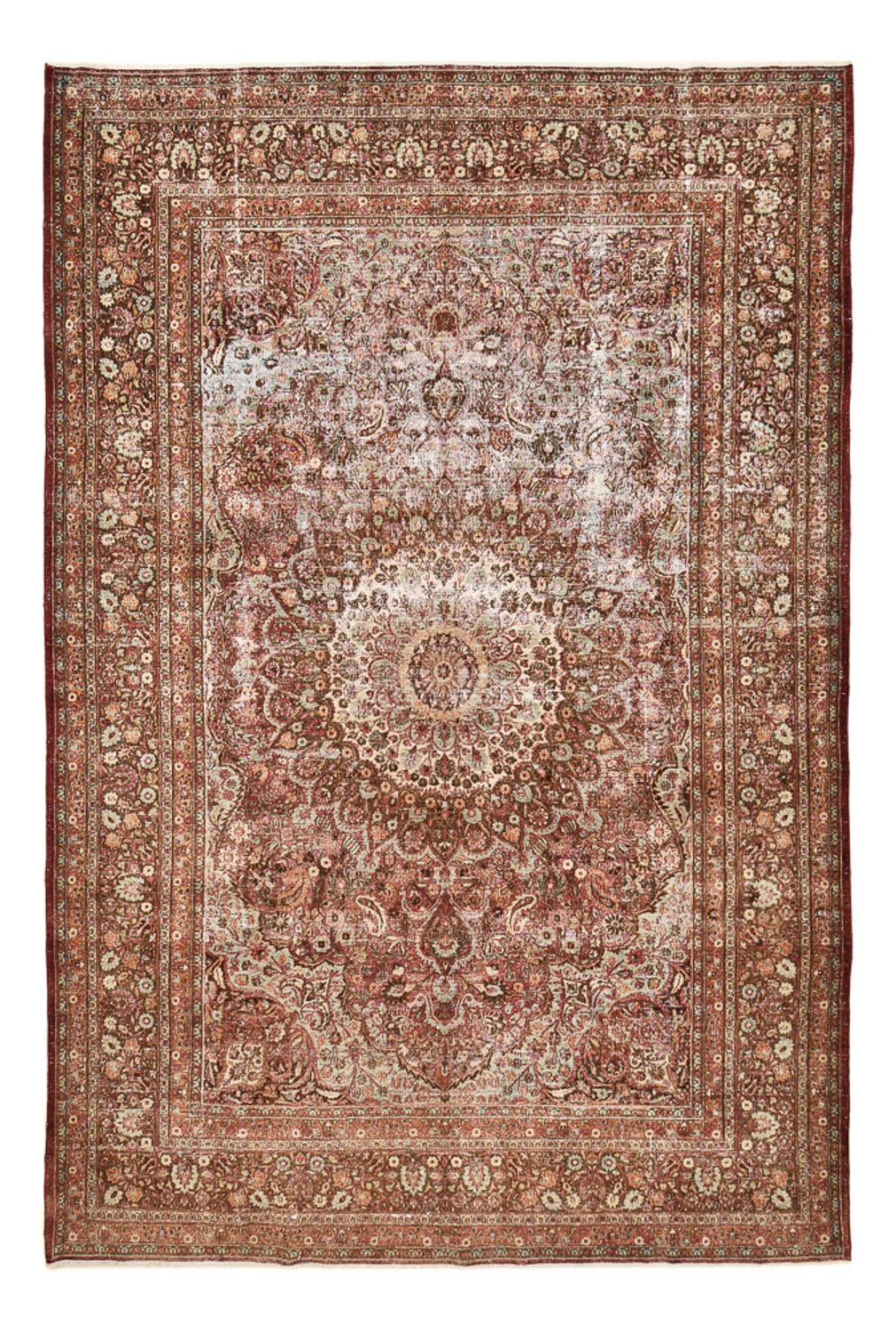 Vintage Rug - 380 x 258 cm - brown