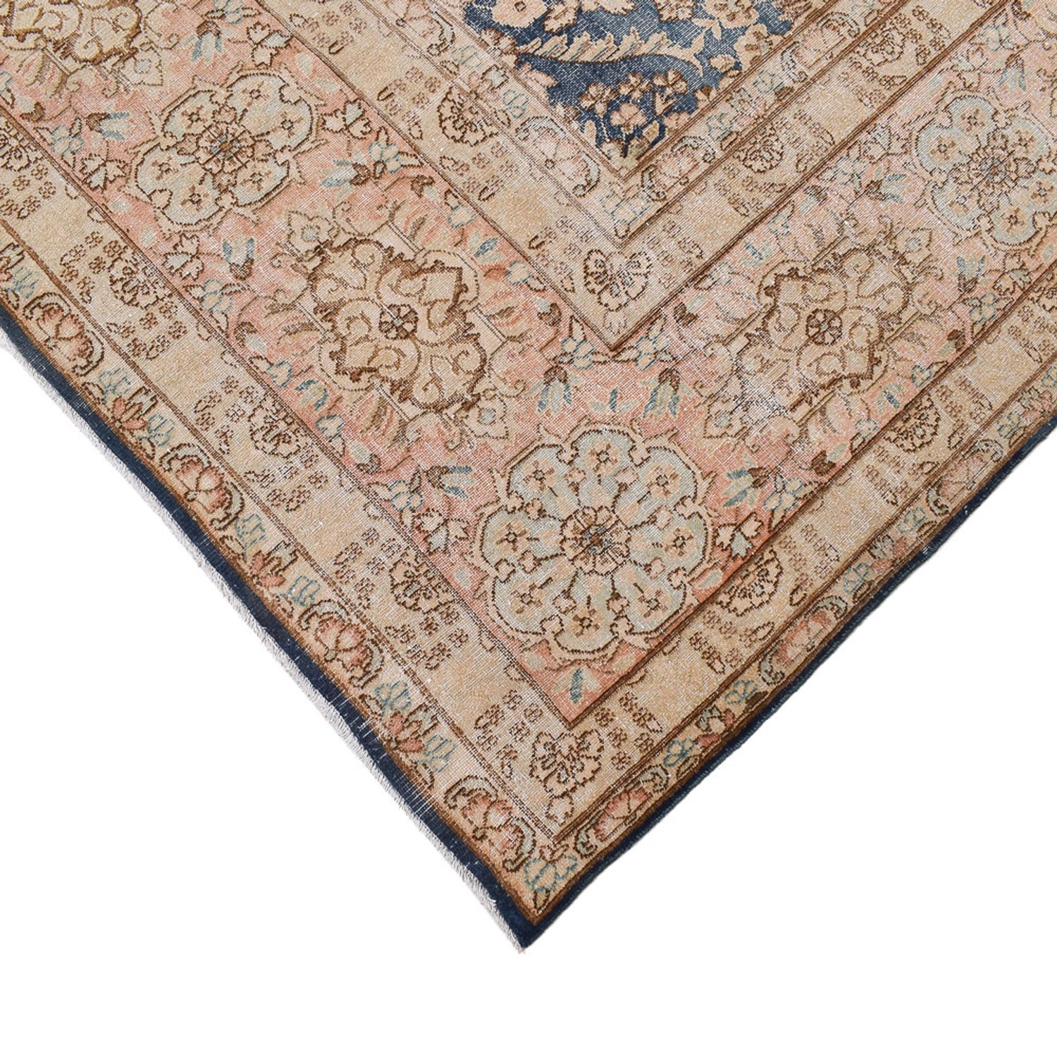 Tappeto vintage - 451 x 320 cm - blu scuro