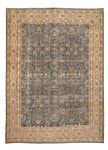 Tapis vintage - 451 x 320 cm - bleu foncé