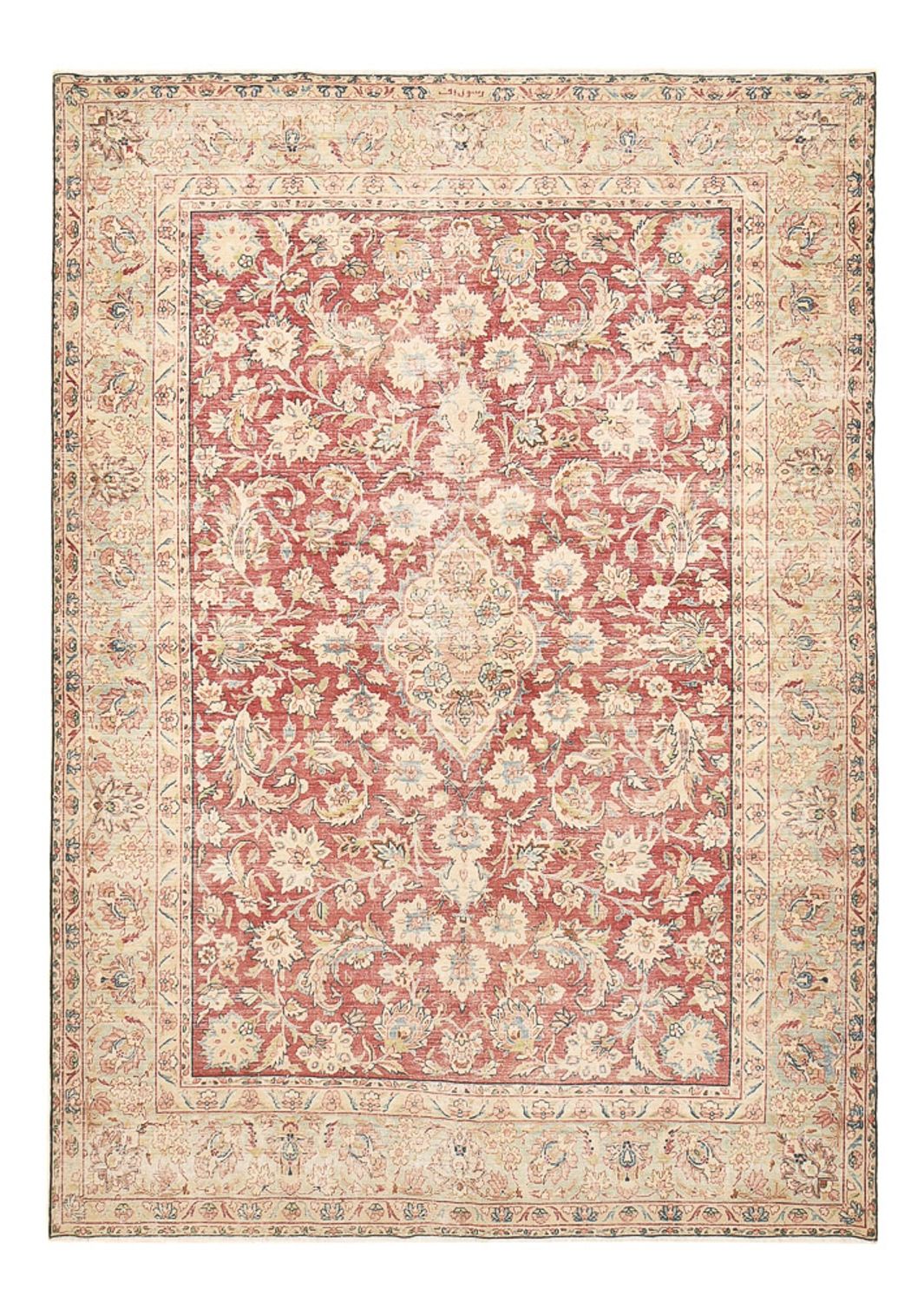 Vintage Rug - 338 x 243 cm - red