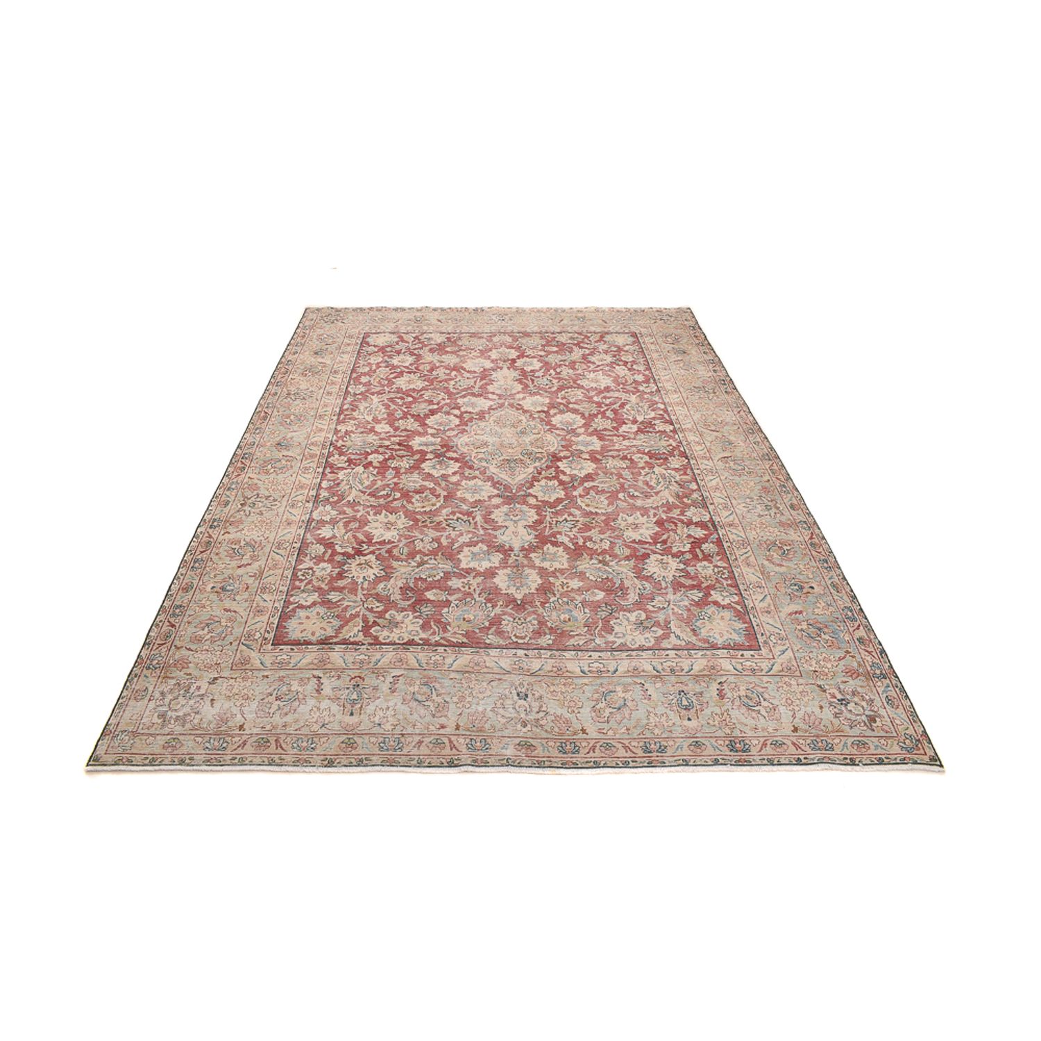 Vintage Rug - 338 x 243 cm - red