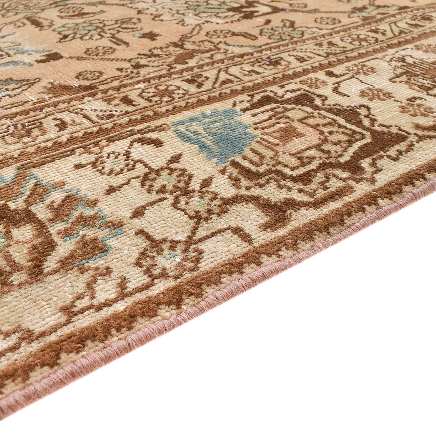 Vintage matta - 275 x 180 cm - ljusbeige